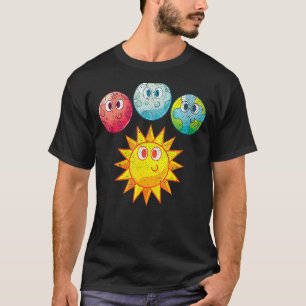 Astronomi Space Science Astronomer Galaxy Cute Pla T Shirt