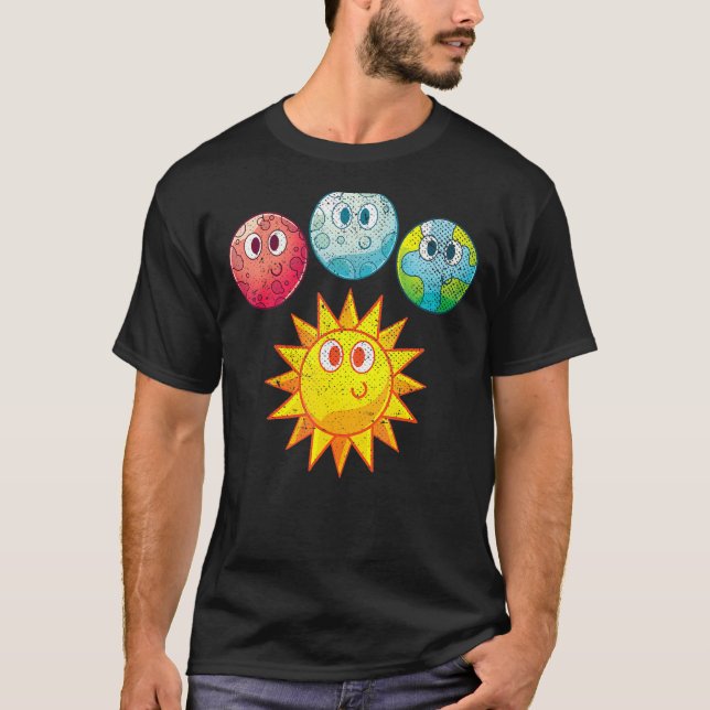 Astronomi Space Science Astronomer Galaxy Cute Pla T Shirt (Framsida)