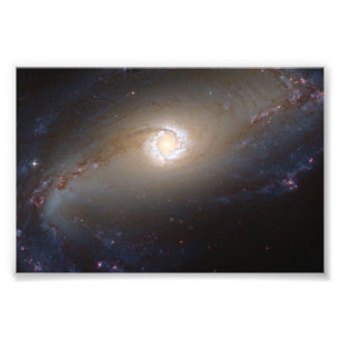 Astronomi Space Spiral Galaxy Fototryck