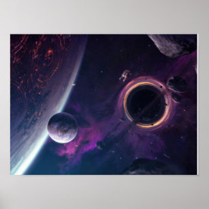 astronomi tapet poster
