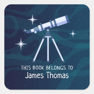 Astronomi Teleskop Bok Etikett