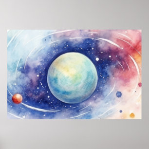 Astronomi universum nebulosa. STOR Poster