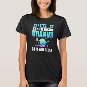 Astronomi Uranus Astronomer Astrofysik T Shirt