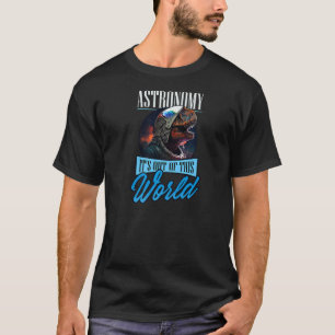 Astronomi utanför världsastronautrex 1 t shirt