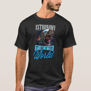 Astronomi utanför världsastronautrex t shirt