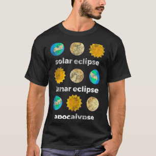 Astronomi vetenskap solförmörkelse månförmörkelseA T Shirt