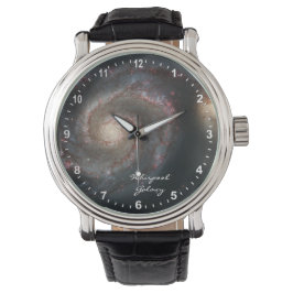 Astronomi & Whirpool Galaxy Watch, Hubble/spiral Armbandsur