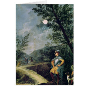 Astronomical observationer hälsningskort