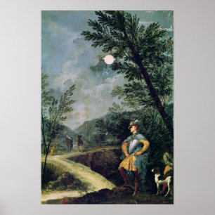 Astronomical observationer poster