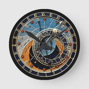 Astronomical Prague tar tid på Rund Klocka