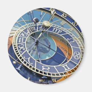 Astronomical ta tid på, den gammala townen, Pragu Magnet