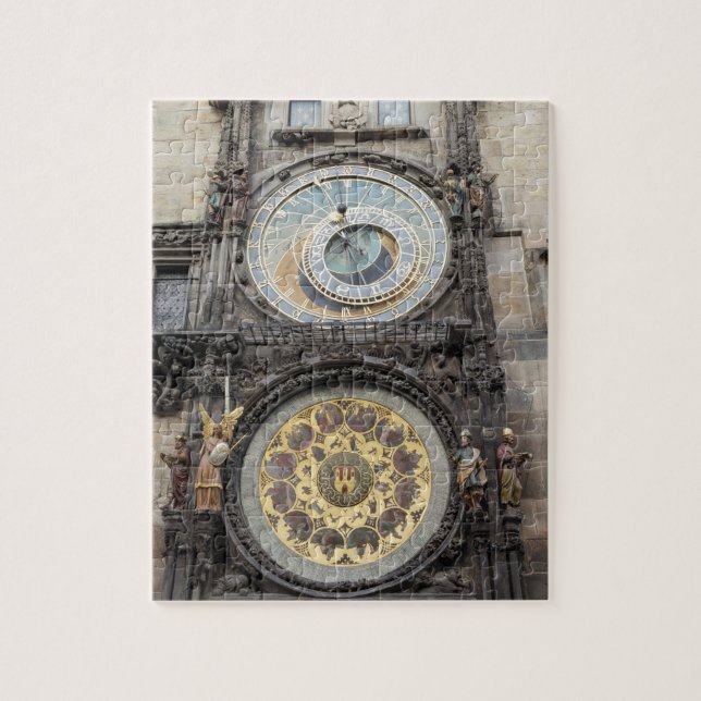 Astronomical ta tid på i Prague souvenirfoto Pussel (Vertikal)