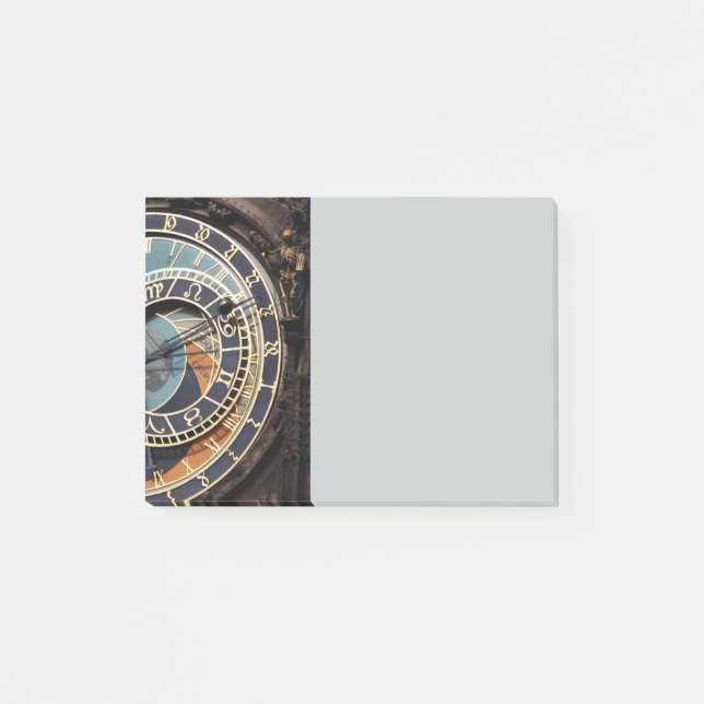 Astronomical ta tid på i Praque Post-it Block (Framsida)