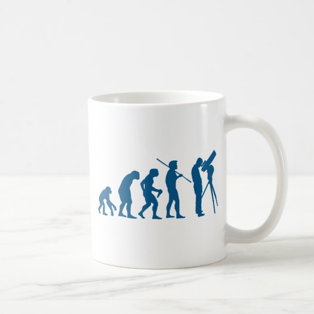 Astronomievolution Kaffemugg (Höger)