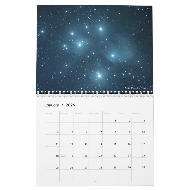 Astronomikalender 2019 kalender (Jan 2026)