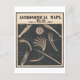 Astronomisk Karta-vy av anmärkningsbart komfort Vykort