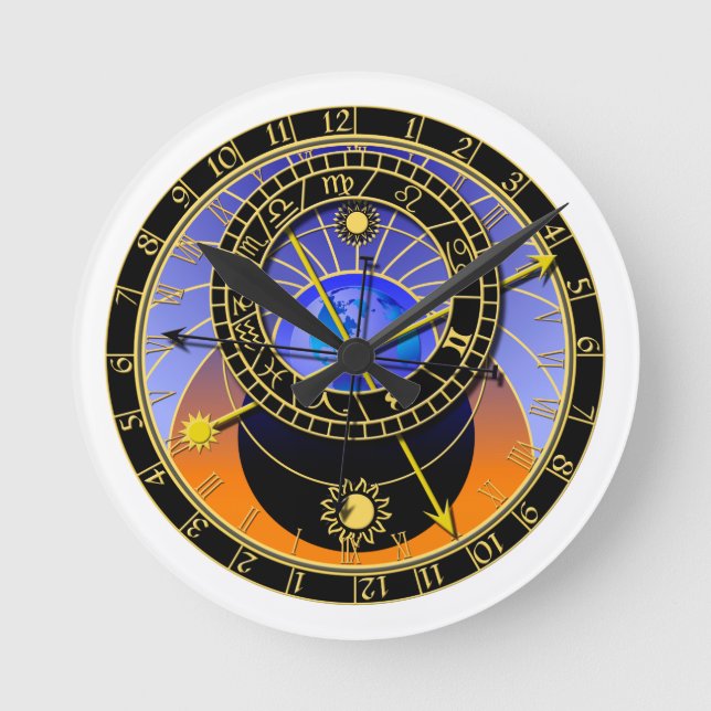 Astronomisk klocka (Framsida)