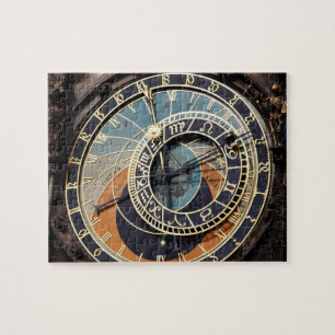Astronomisk klocka i Praque Jigszawa Puzzle Pussel