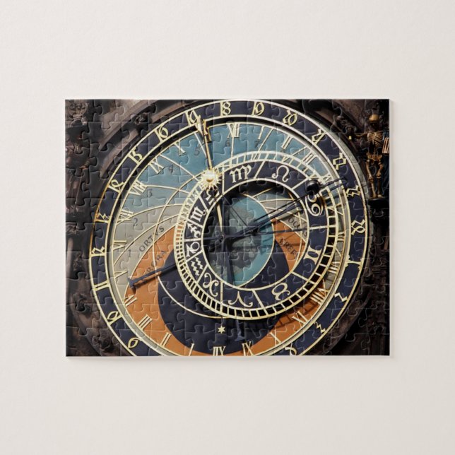 Astronomisk klocka i Praque Jigszawa Puzzle Pussel (Horisontell)