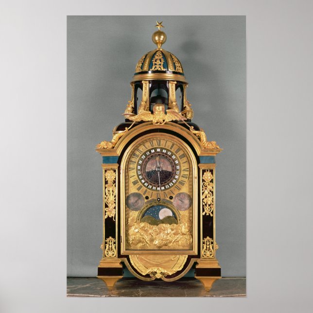 Astronomisk klocka poster (Framsidan)