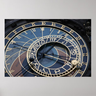 Astronomisk klocka poster
