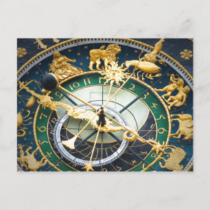 Astronomisk klocka vykort