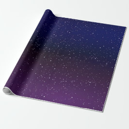 Astronomisk nattstjärntur himlar Wrapping Papper Presentpapper
