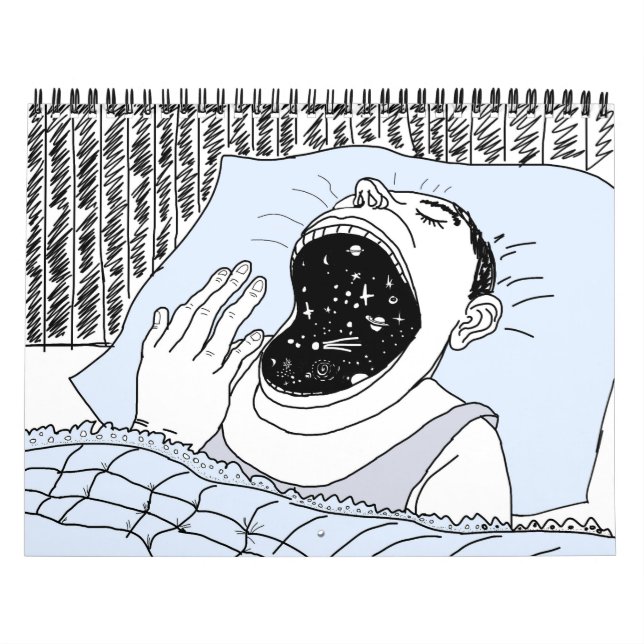 astronomiska drömmar kalender (Omslag)