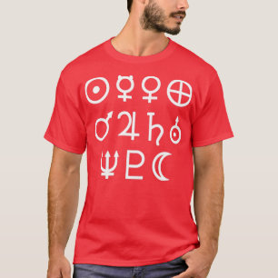 Astronomisymboler T Shirt