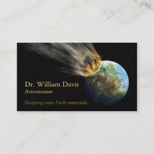 Astronomivisitkort Visitkort