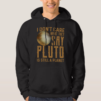 Astronomy Älskare Pluto är fortfarande en planetsl Hoodie