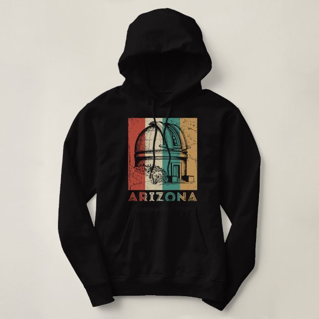 Astronomy Älskare Retro Arizona Astronomy Shirt Te T Shirt (Design framsida)