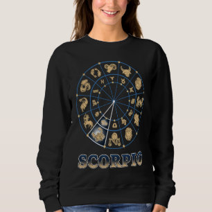 Astronomy Horoscope Ascendant Zodiac Sign Scorpio T Shirt