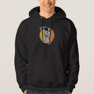 Astronomy Music Älskare Radio Space Universe Galax Hoodie