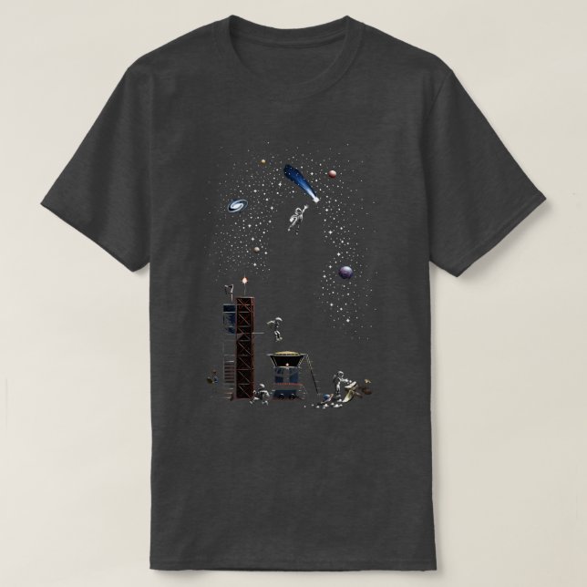 Astronot T Shirt (Design framsida)
