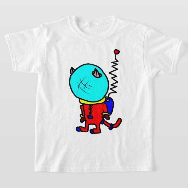 Astro's cat kostym t shirt (Laydown)