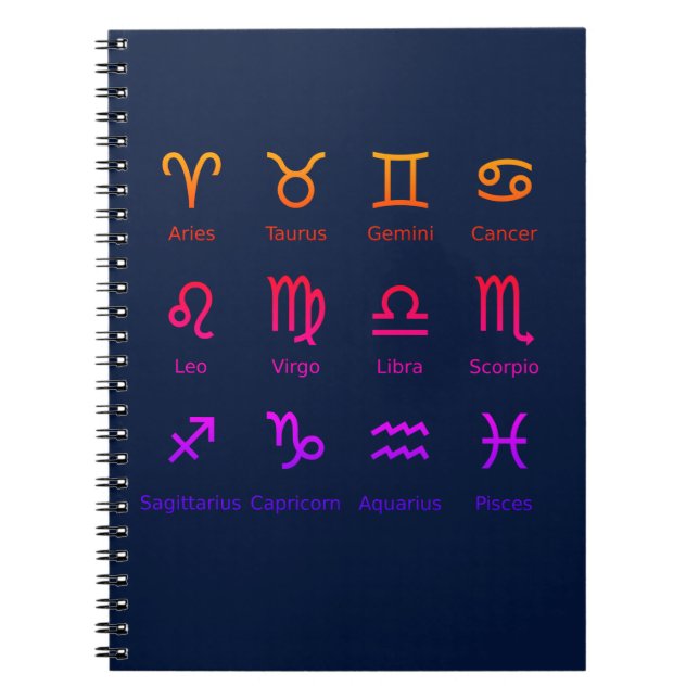 astros NOTEBOOK Anteckningsbok Med Spiral (Framsidan)