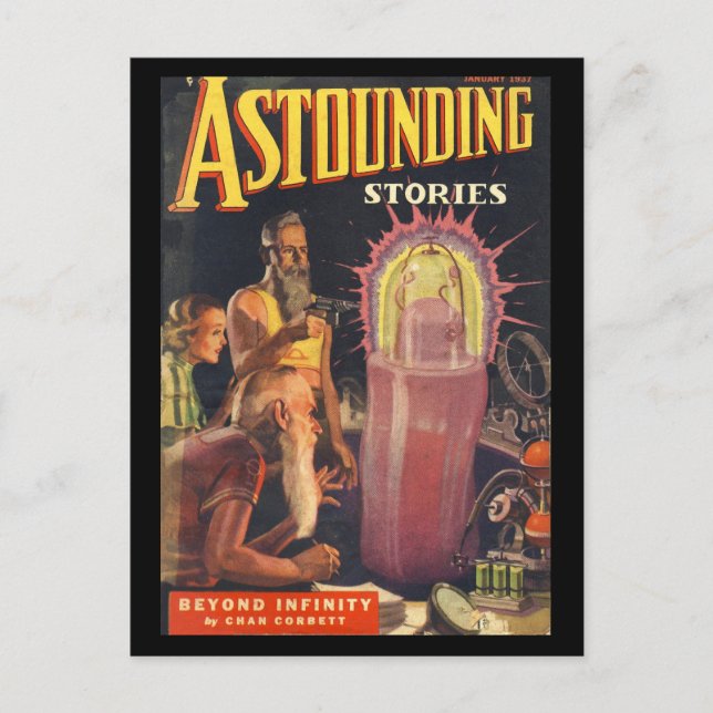 Astungande artiklar - Jan 1937a_Pulp Art Vykort (Framsida)