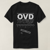 Asturias flygplats OVD T-Shirt