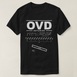 Asturias flygplats OVD T-Shirt