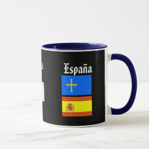 Asturias* Spanien kaffemugg