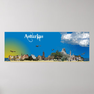 Asturien Poster