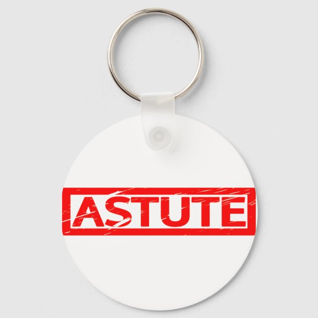 Astute Frimärke Nyckelring (Framsida)