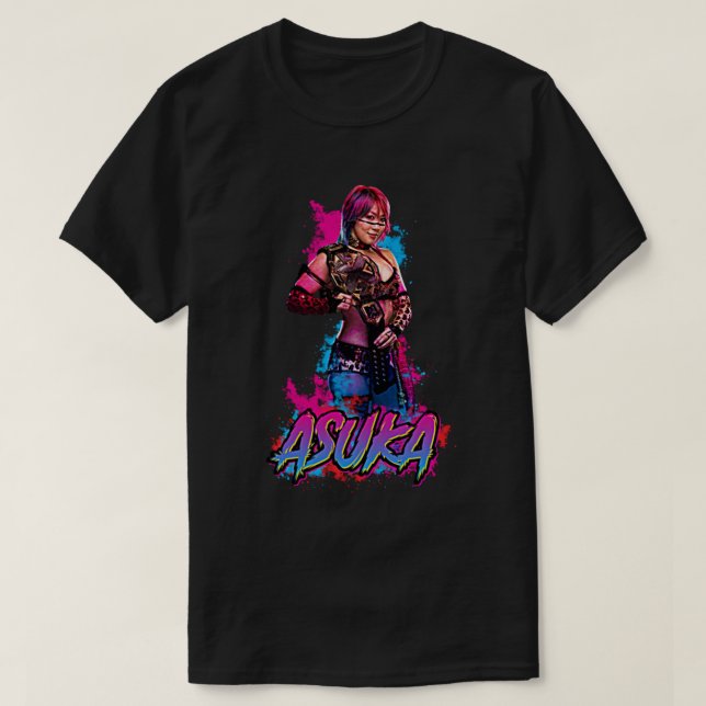 Asuka Asian Wrestler    T Shirt (Design framsida)