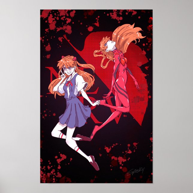 Asuka Langley Soryu Poster (Framsidan)