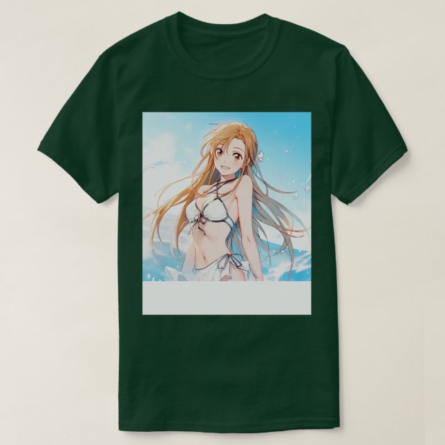 asuna bikini t shirt (Design framsida)