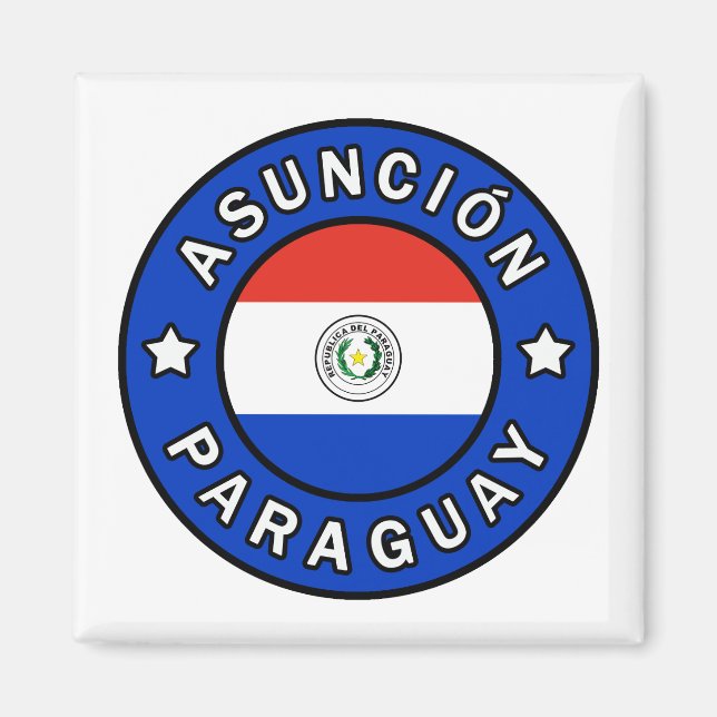 Asunción Paraguay Magnet (Framsidan)