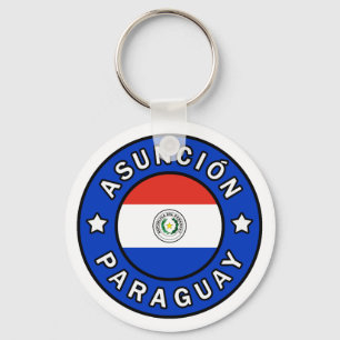 Asunción Paraguay Nyckelring
