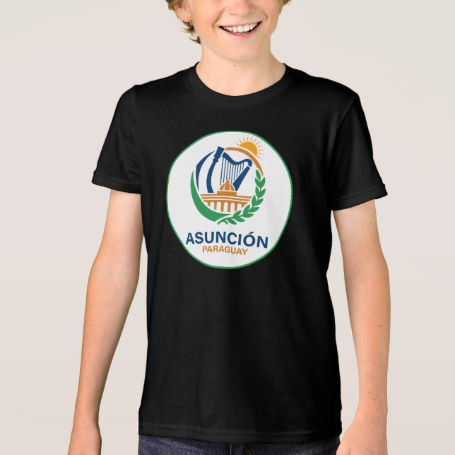 Asuncion Paraguay South America T Shirt (Framsida)