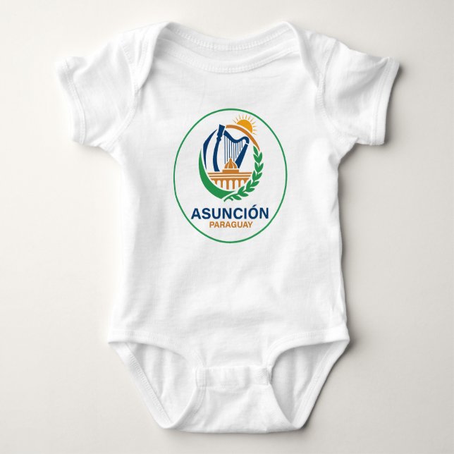 Asuncion Paraguay South America T Shirt (Framsida)
